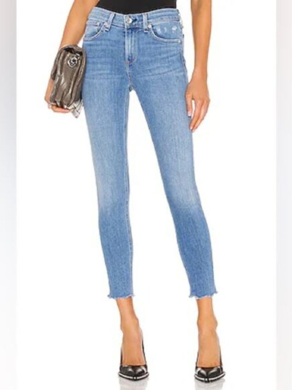 rag & bone Light Blue Skinny Jeans